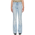 AMIRI Blue Skinny Flare Jeans