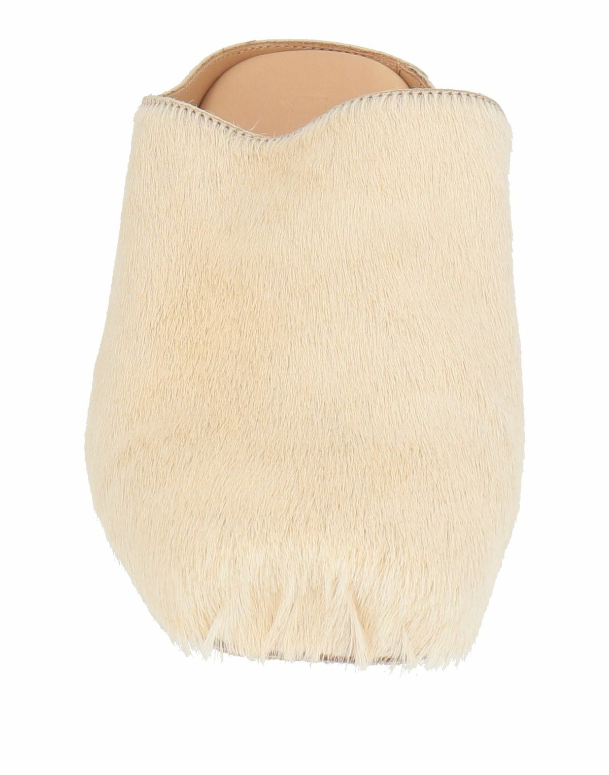 Uma Wang Womens Mules & Clogs Ivory