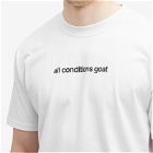 Nike Men's ACG Goat Rocks Dri-Fit T-Shirt in Summit White