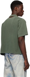 CAMPERLAB Green Cutout T-Shirt