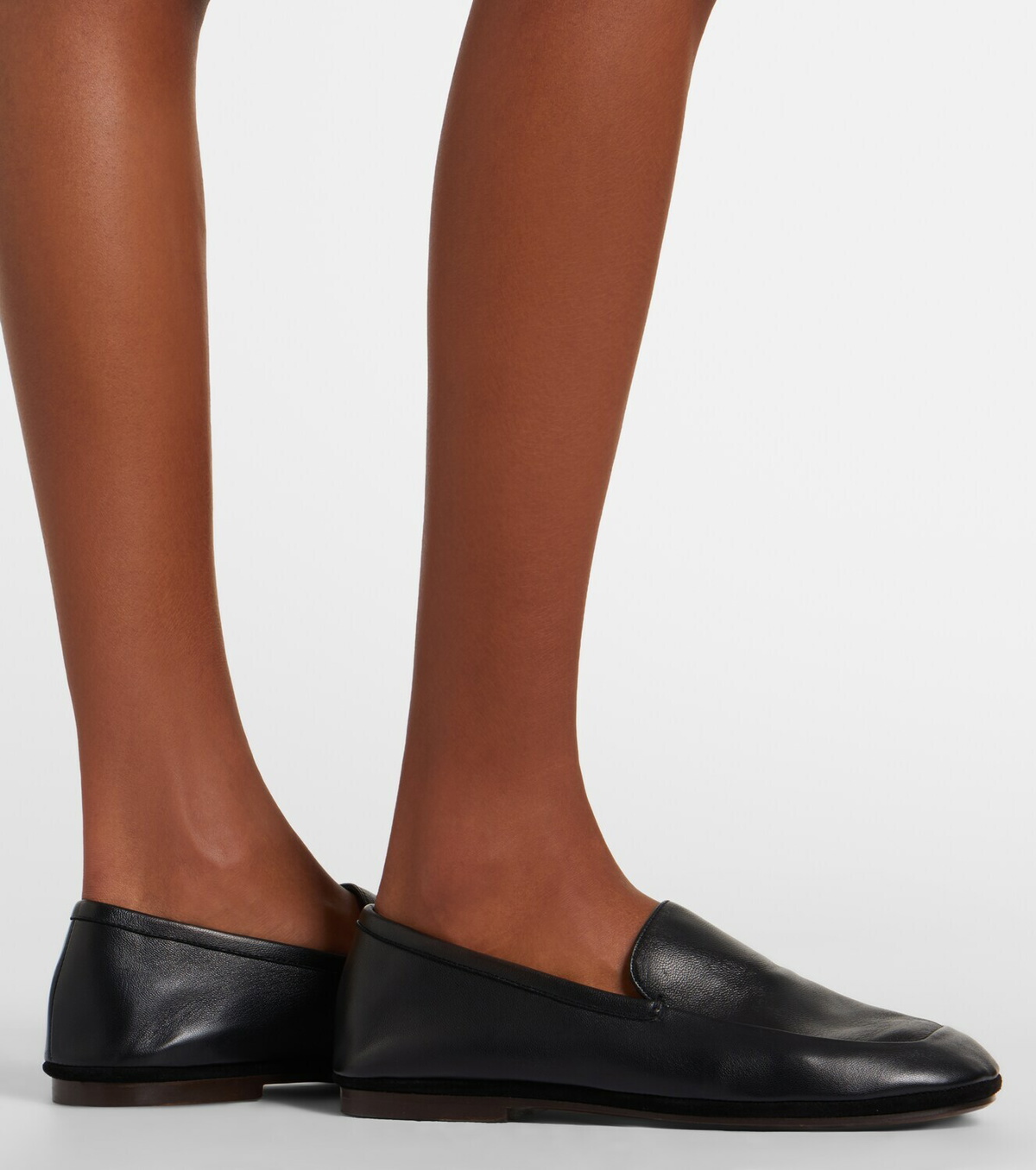 Lemaire Outdoor leather slip-on shoes