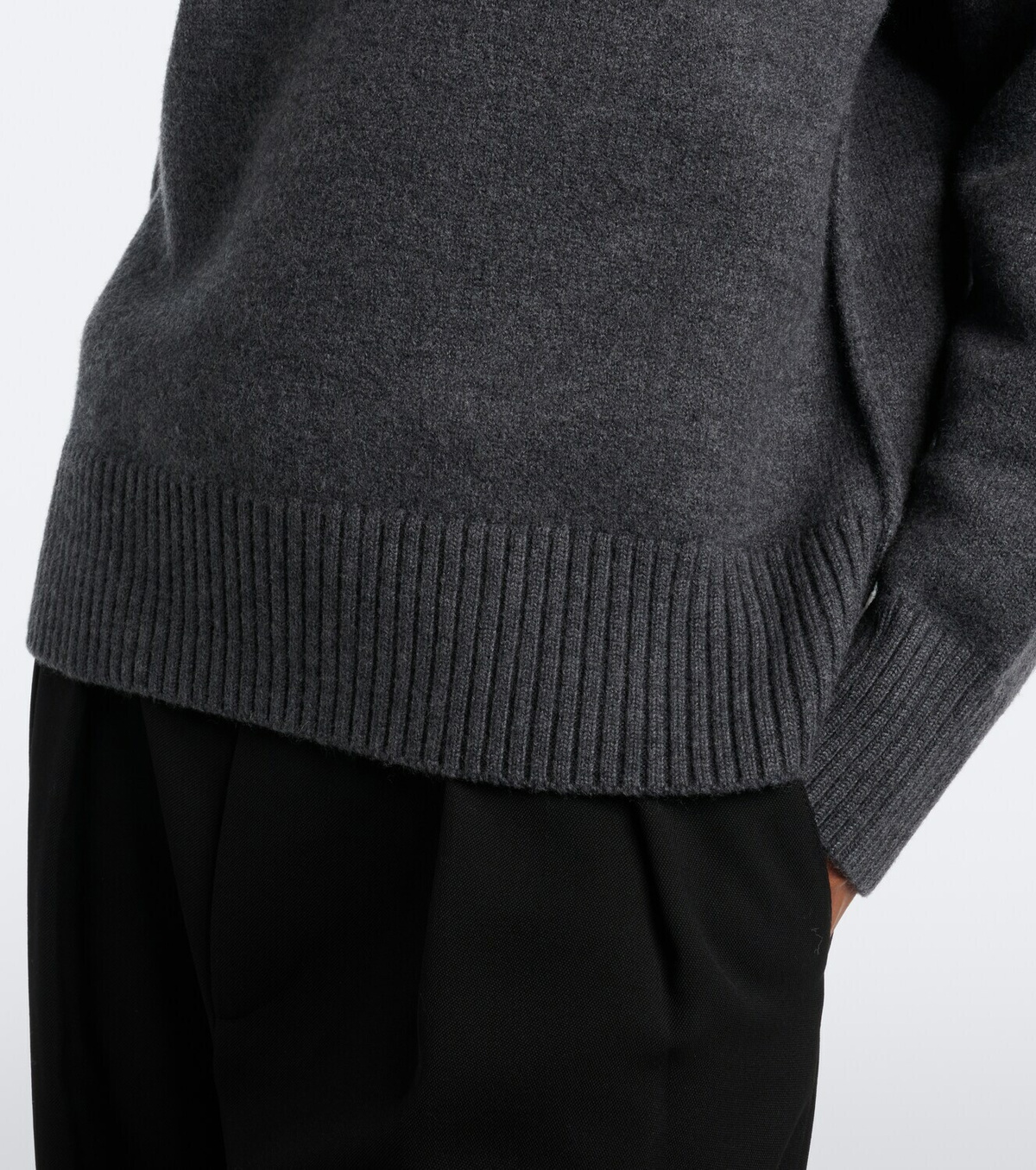 Ami Paris Ami de Cœur virgin wool sweater