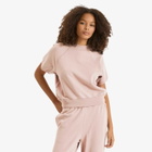SKIMS Women's Raglan Short Sleeve Sweatshirt in Fawn