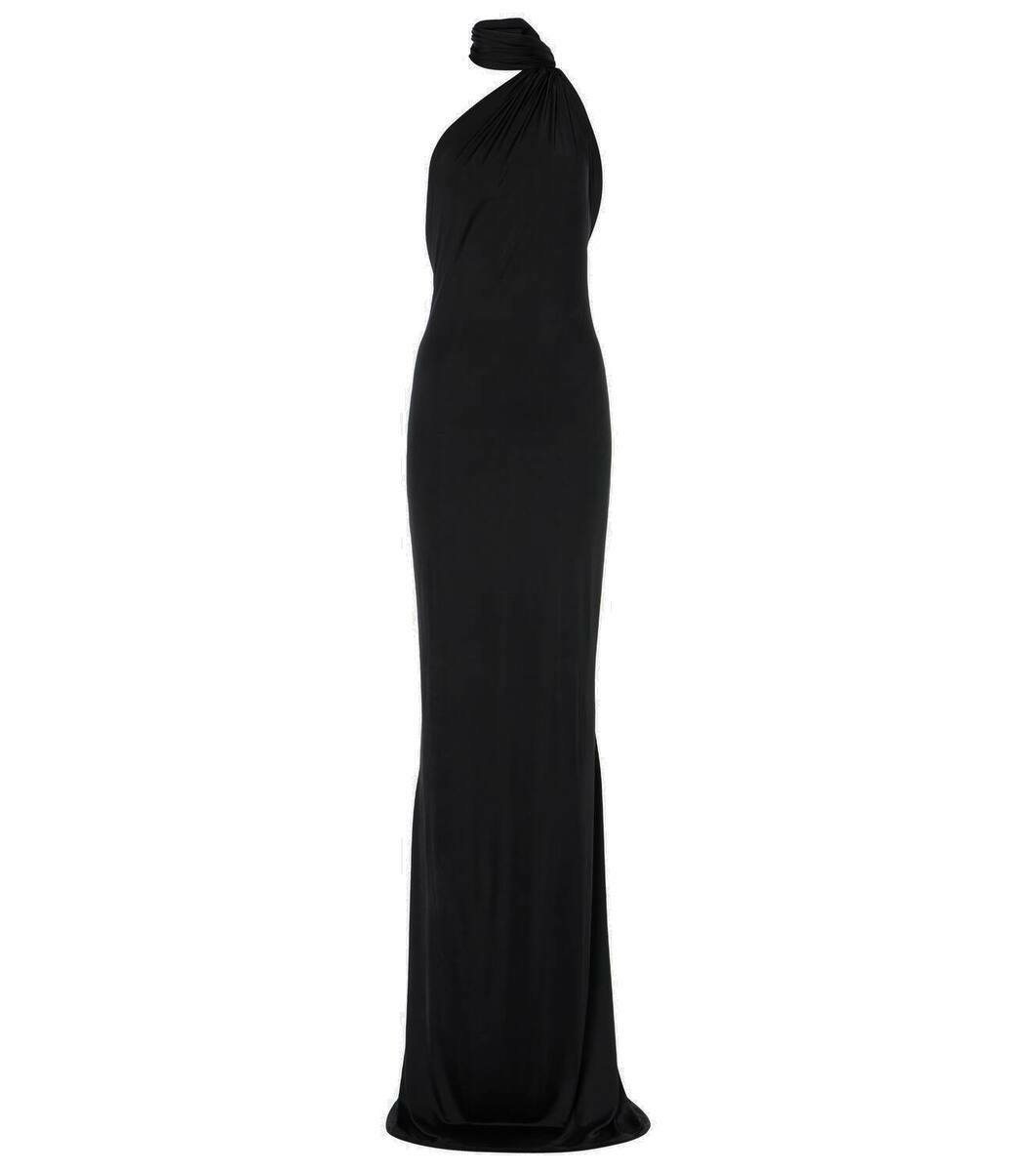 NINA RICCI ワンピース High-neck wool-blend maxi gown843000 Nina Ricci High-neck wool-blend maxi gown Nina Ricci
