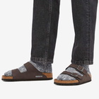 Birkenstock Men's Arizona BS in Black Desert Dust