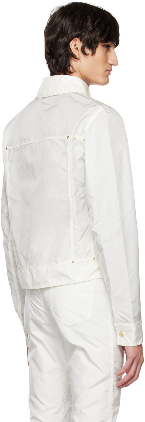 Kanghyuk SSENSE Exclusive Off-White Airbag Jacket