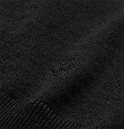 Dunhill - Wool Zip-Up Cardigan - Men - Black