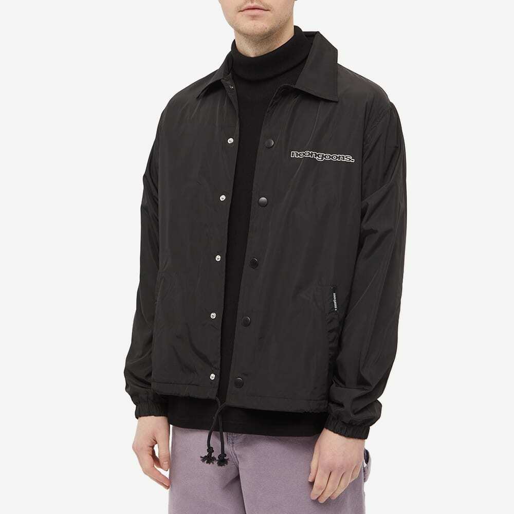 Noon Goons Men's Coach Jacket in Black Noon Goons