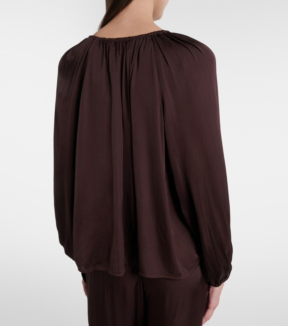 Velvet Lyla satin blouse