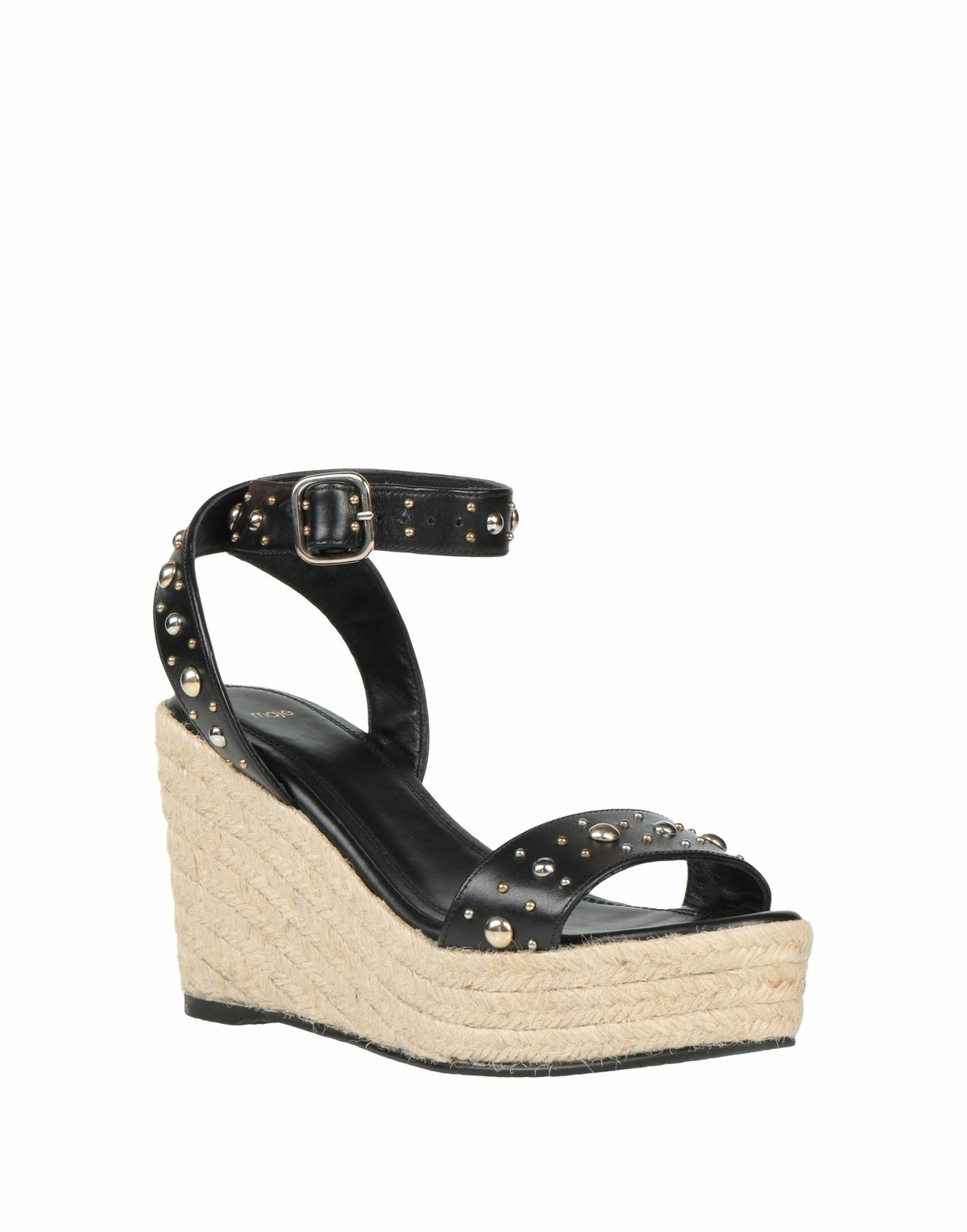 Maje Womens Espadrilles in Black