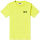 Billionaire Boys Club Men's Arch Logo T-Shirt in Acid Yellow