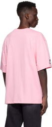 We11done Pink Cotton T-Shirt