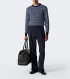 Lardini Striped wool and cashmere sweater