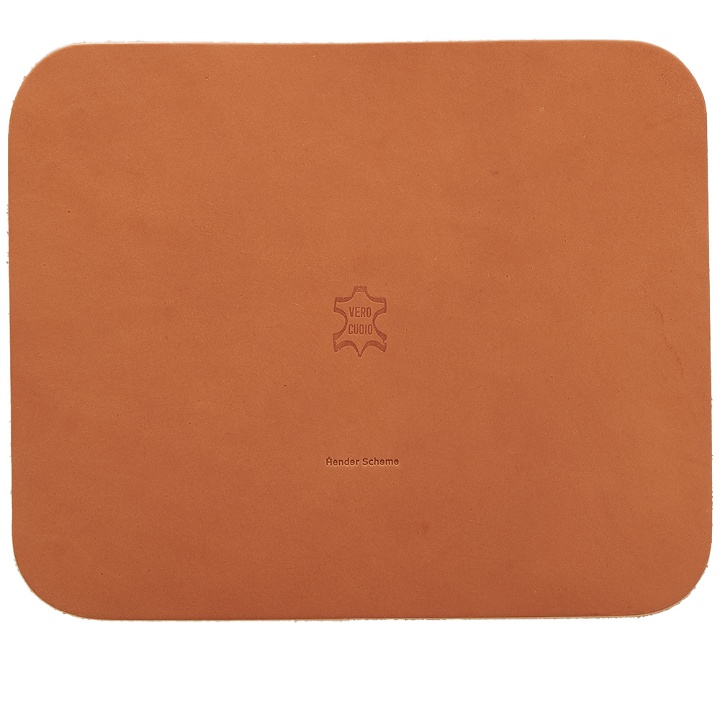 Photo: Hender Scheme Leather Mouse Pad