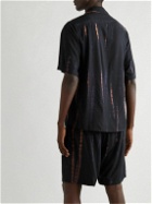 SUKU - Tie-Dyed Bamboo-Jersey Pyjama Set - Black