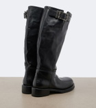 Balenciaga Leather biker boots