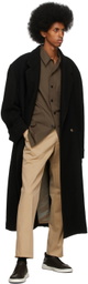 Ring Jacket Tan Cotton Twill Double Pleat Military Trousers