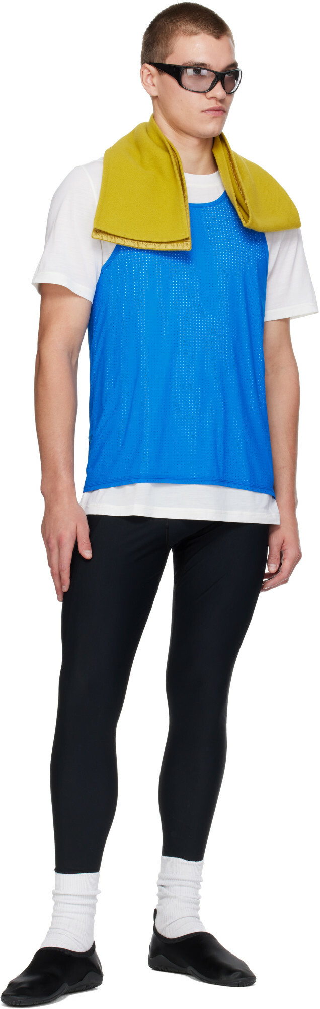 Literary Sport Blue Jude Running Tank Top
