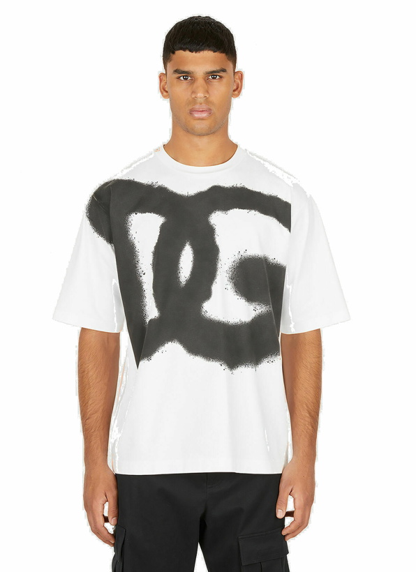 Photo: DG Graffiti T-Shirt in White