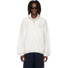 Acne Studios Off-White Washed Logo Jacket