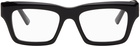 Balenciaga Black Rectangular Glasses