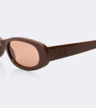 Miu Miu Signature oval sunglasses