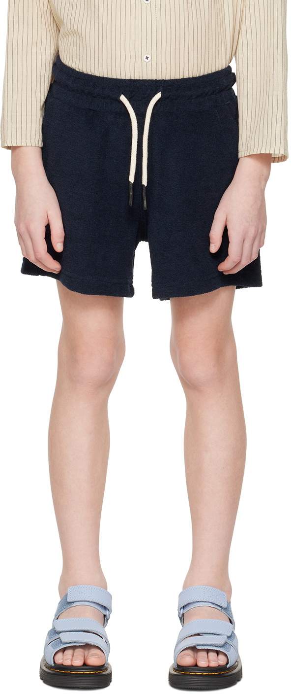 OAS Kids Navy Drawstring Shorts