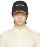 Dsquared2 Black Logo Baseball Cap