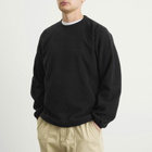 Gramicci Men's Thermal Fleece Crew Sweater in Black