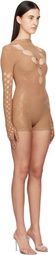 Poster Girl Brown River Bodysuit