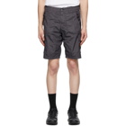 Stone Island Grey Nylon Metal Shorts