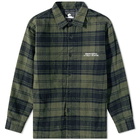 Edwin Men's Sven Shirt Jacket in Ivy/Black