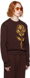 Burberry Brown Rose Sweater