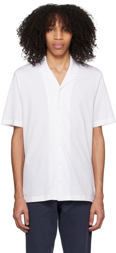 Photo: Sunspel White Riviera Shirt