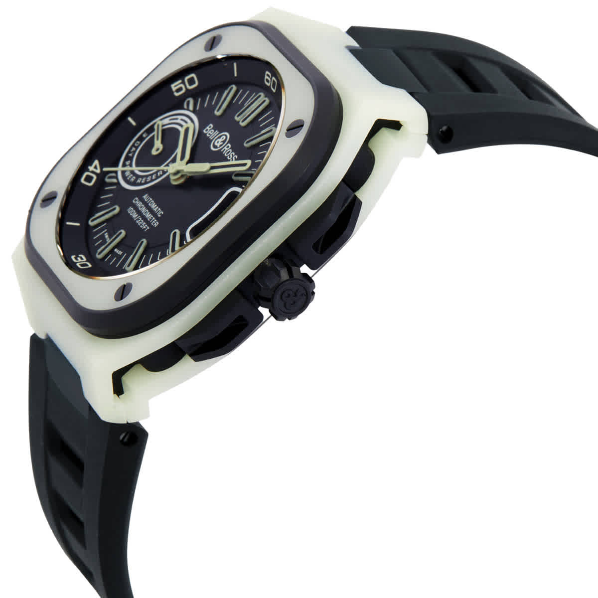Bell and Ross BR-X5 Automatic Black Dial Mens Watch BRX5RLUMTCSRB