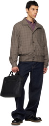 BOSS Black Logo Flag Document Briefcase
