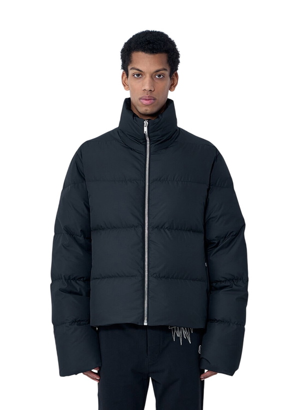 Photo: Moncler + Rick Owens Cyclopic High-Neck Puffer Jacket