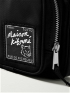 Maison Kitsuné - The Traveller Logo-Appliquéd Nylon Pouch