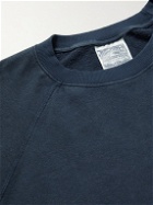 Jungmaven - Bonfire Garment-Dyed Hemp and Organic Cotton-Blend Jersey Sweatshirt - Blue