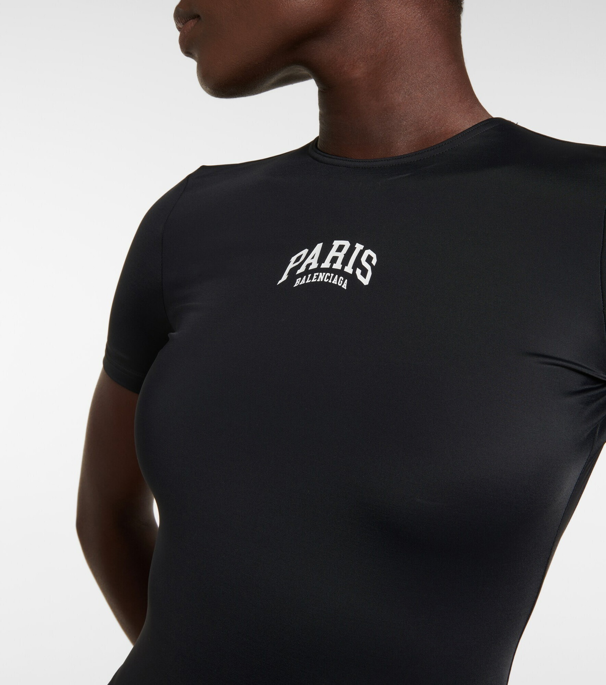 Balenciaga - Cities Paris short-sleeved swimsuit