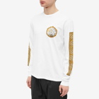 AMIRI Men's Long Sleeve Alchemy Frame T-Shirt in White
