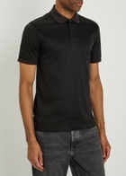 Boss Phillipson Striped Trims Polo Shirt Black