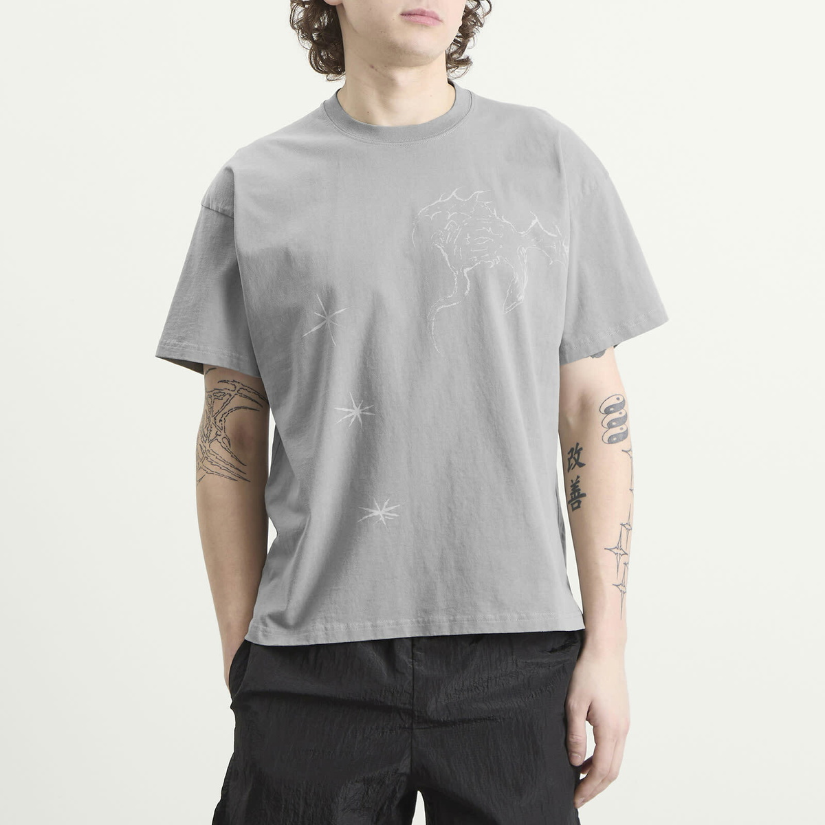 ROA Men's Ryli T-Shirt in Grey