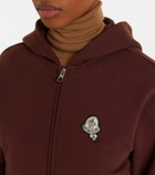 Moncler Cotton zip-up hoodie