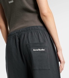 Acne Studios Cotton wide-leg sweatpants