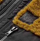 McQ Alexander McQueen - Tech-Fleece Bomber Jacket - Yellow