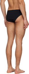 Rick Owens Black Temple Hydra Swim Briefs