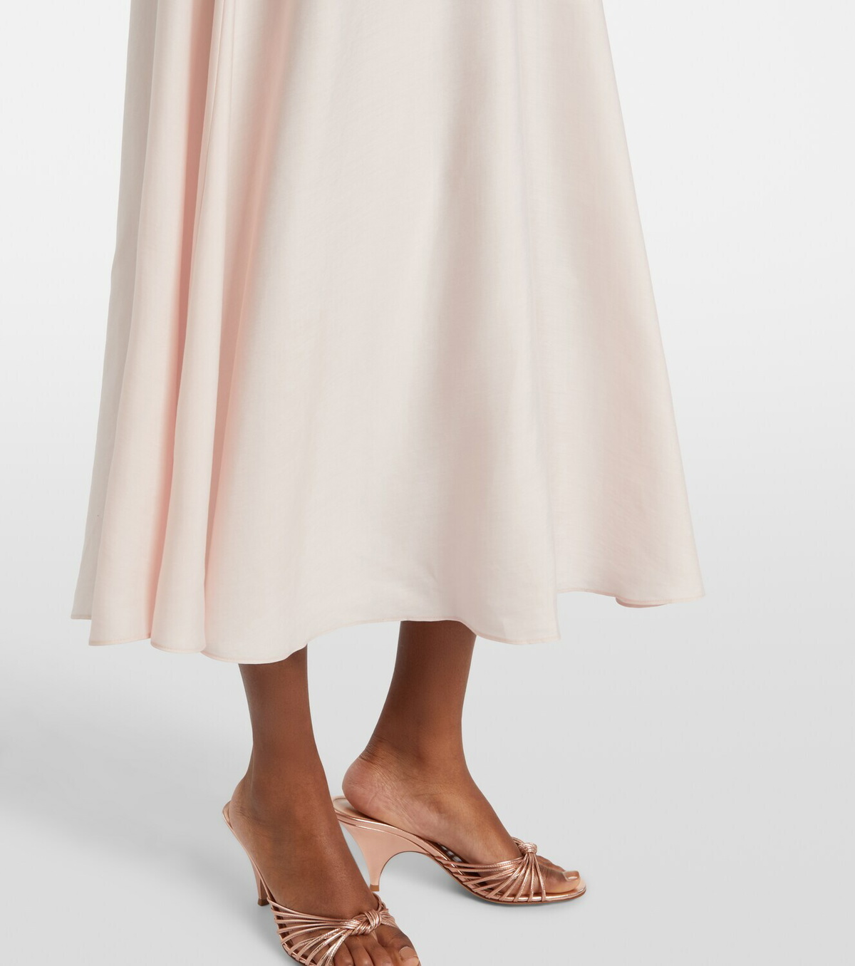 Posse Perla lace-trimmed midi dress