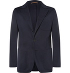 Berluti - Navy Slim-Fit Cotton-Jersey Blazer - Men - Navy