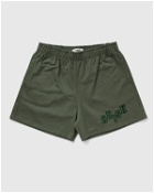 Adish Tatreez Logo French Terry Shorts Green - Mens - Sport & Team Shorts